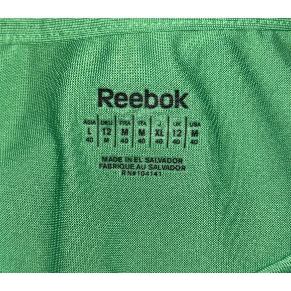 Reebok Green Athletic Short Sleeve T-Shirt Men's Medium (40) - Picture 3 of 5